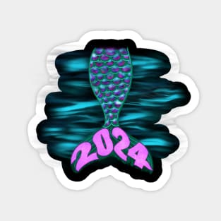 Nazareth HS Little Mermaid 2024  Teaser Logo Sticker